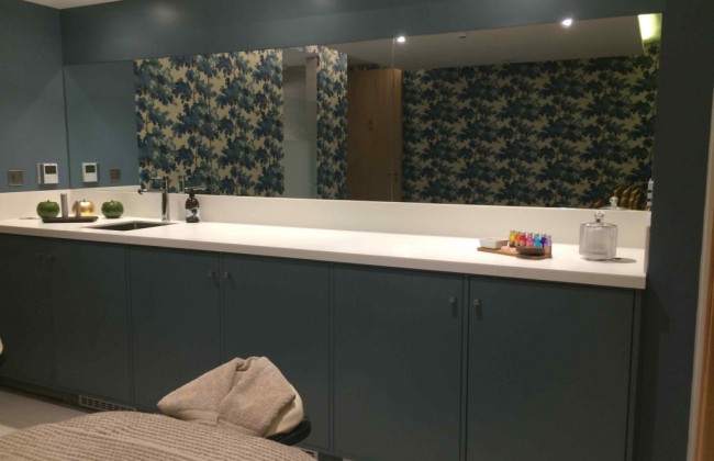 bespoke storage spa, wet bay, vanity unit